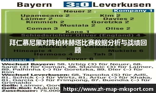 拜仁慕尼黑对阵柏林赫塔比赛数据分析与战绩回顾